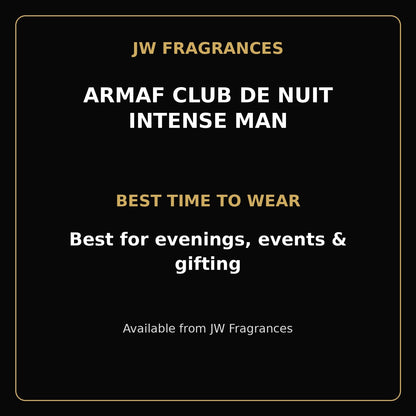 Armaf Club De Nuit Intense Man 4pc Gift Set - JW Fragrances