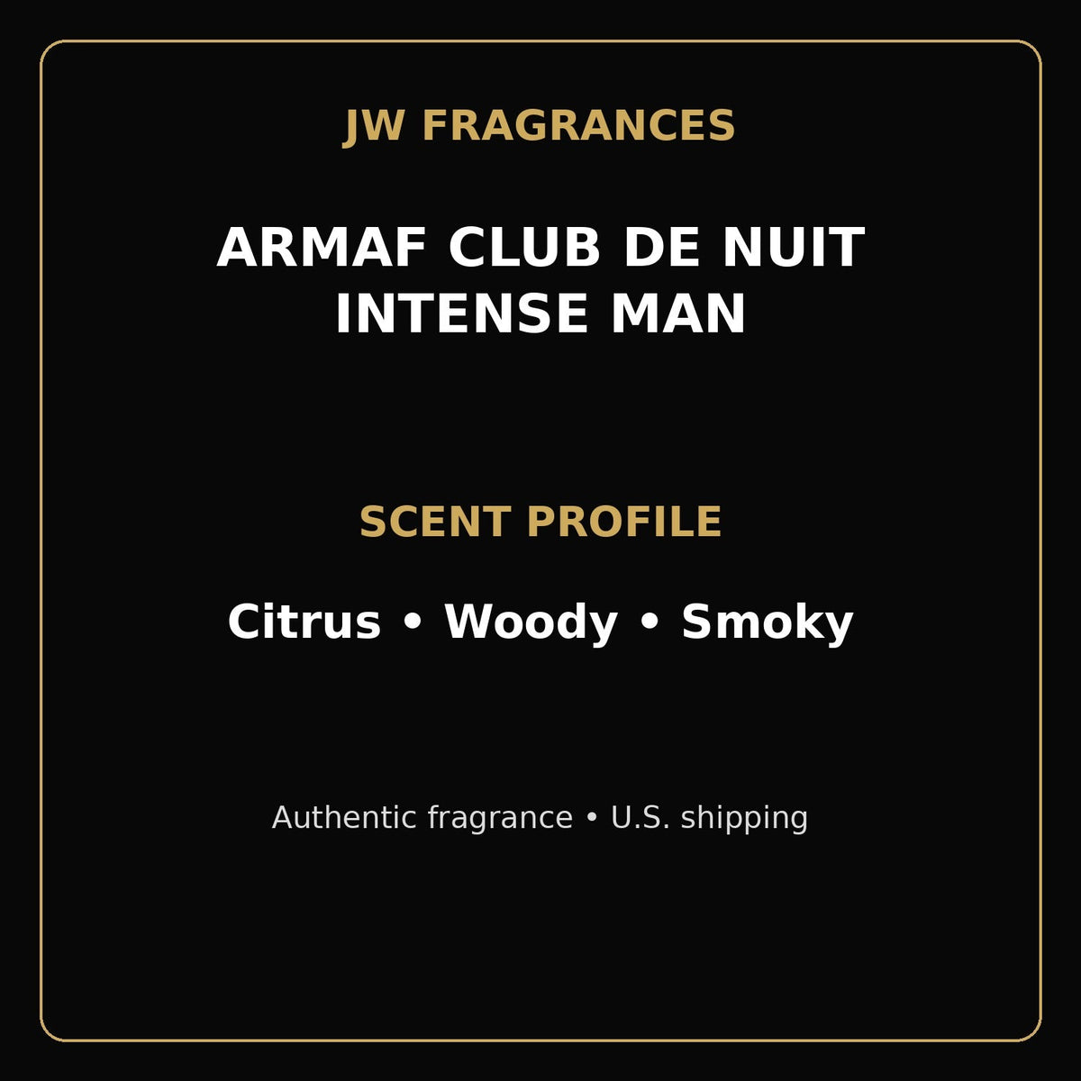 Armaf Club De Nuit Intense Man 4pc Gift Set - JW Fragrances