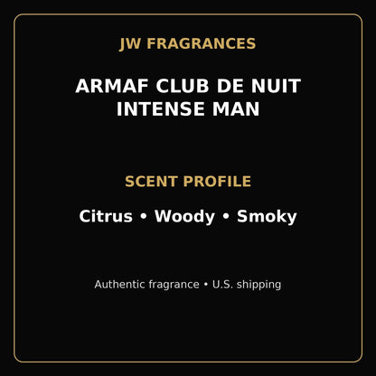 Armaf Club De Nuit Intense Man 4pc Gift Set - JW Fragrances