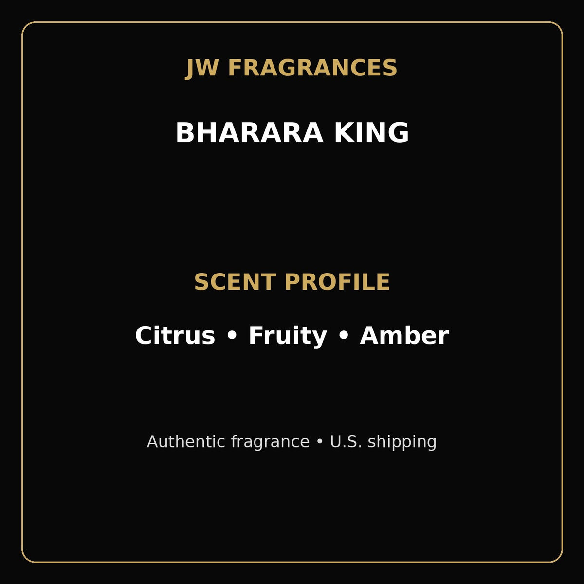 Bharara King EDP – 3.4 oz - JW Fragrances