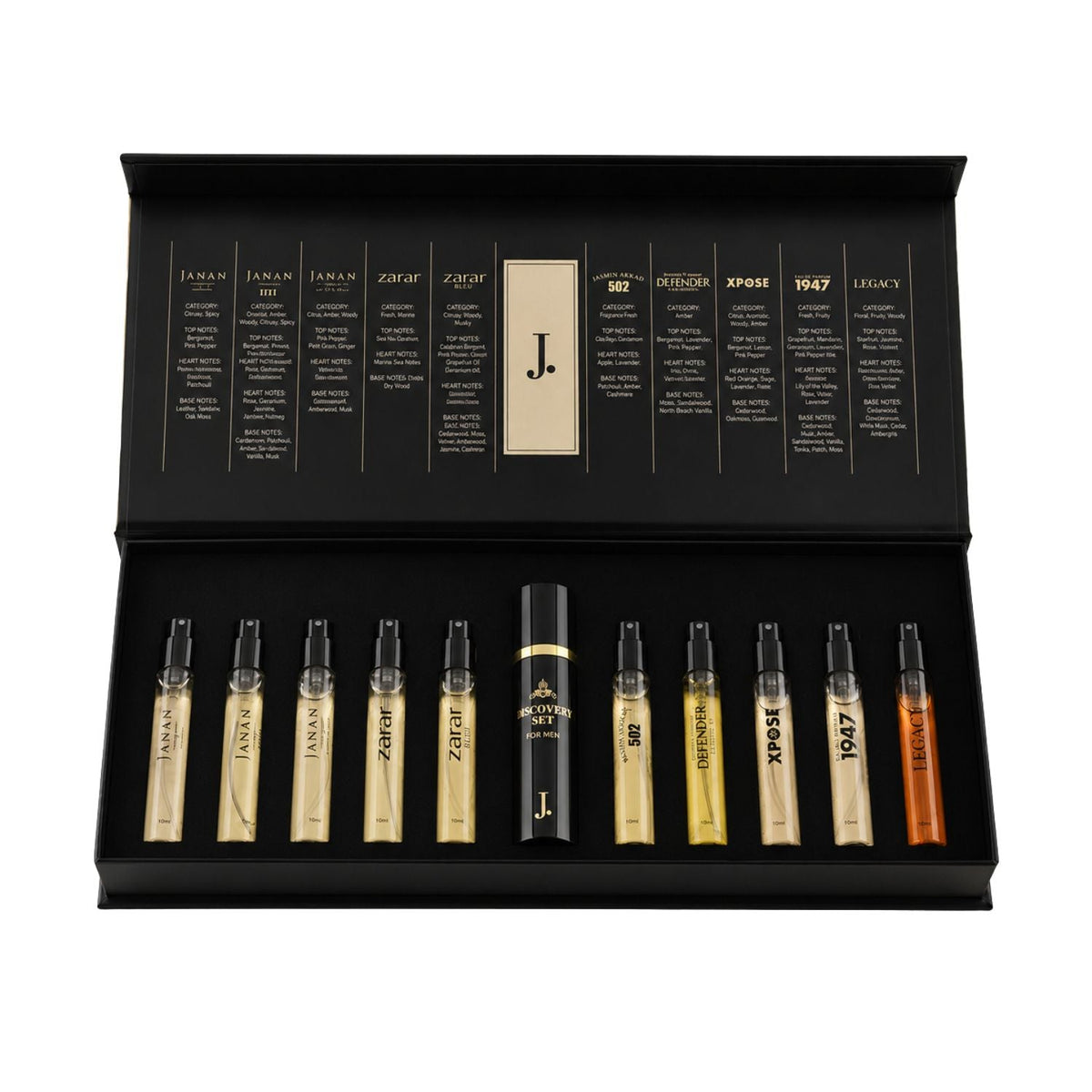 J. Men's Discovery Set 10 x 10ml