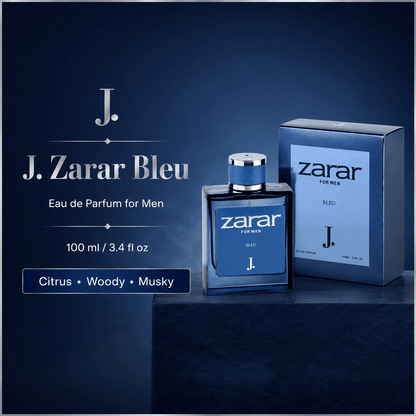 J. Zarar Bleu Eau de Parfum for Men 100ml