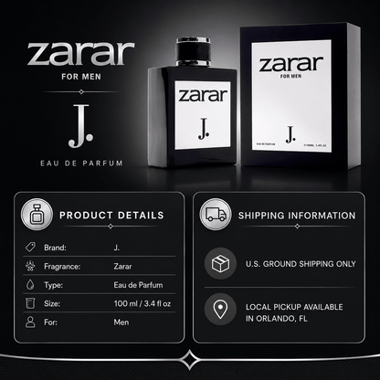 J. Zarar Eau de Parfum for Men 100ml