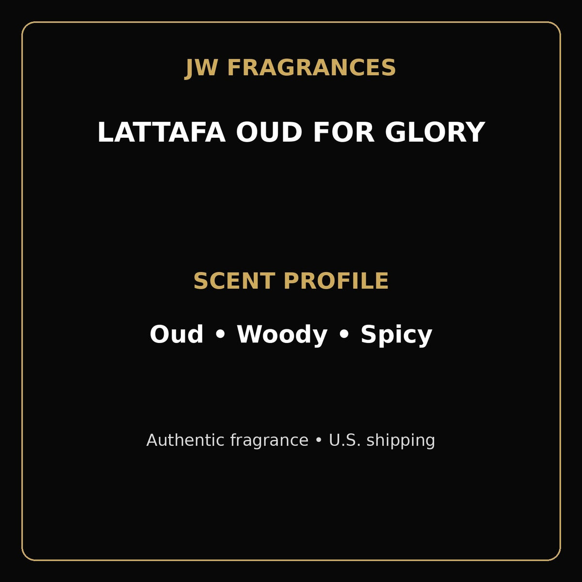 Lattafa Bade’e Al Oud Oud for Glory EDP – 3.4 oz - JW Fragrances