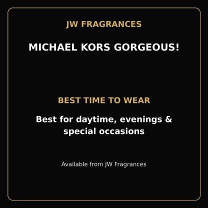 Michael Kors Gorgeous EDP – 3.4 oz - JW Fragrances